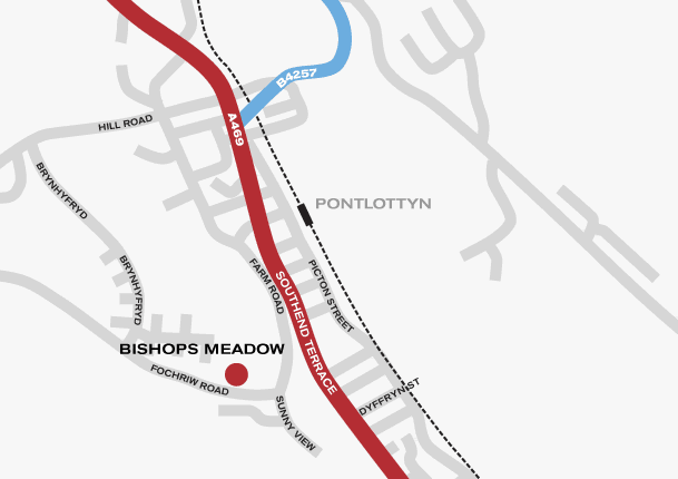 Bishops Meadow Map