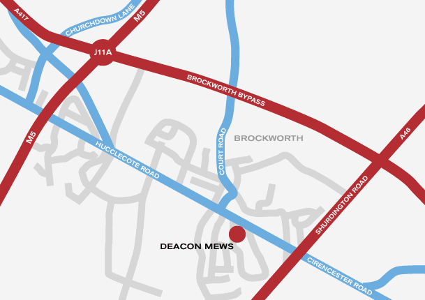 Deacon Mews Map