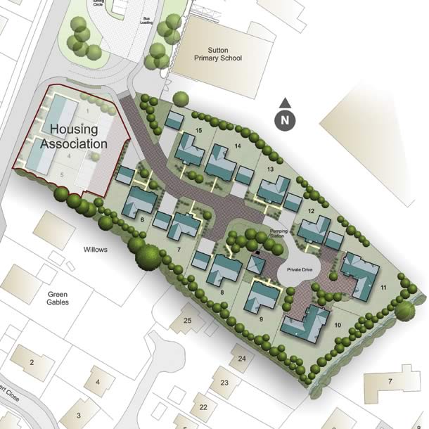 Lingen Field - Site Plan